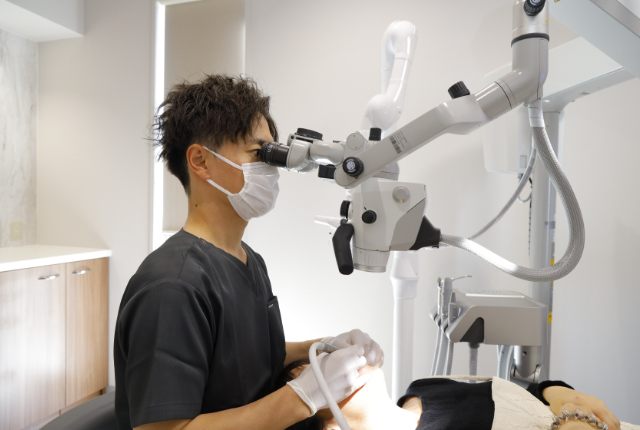健康な歯を削らない精密歯科治療